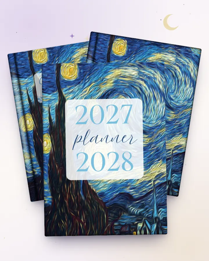 Starry Night planner covers